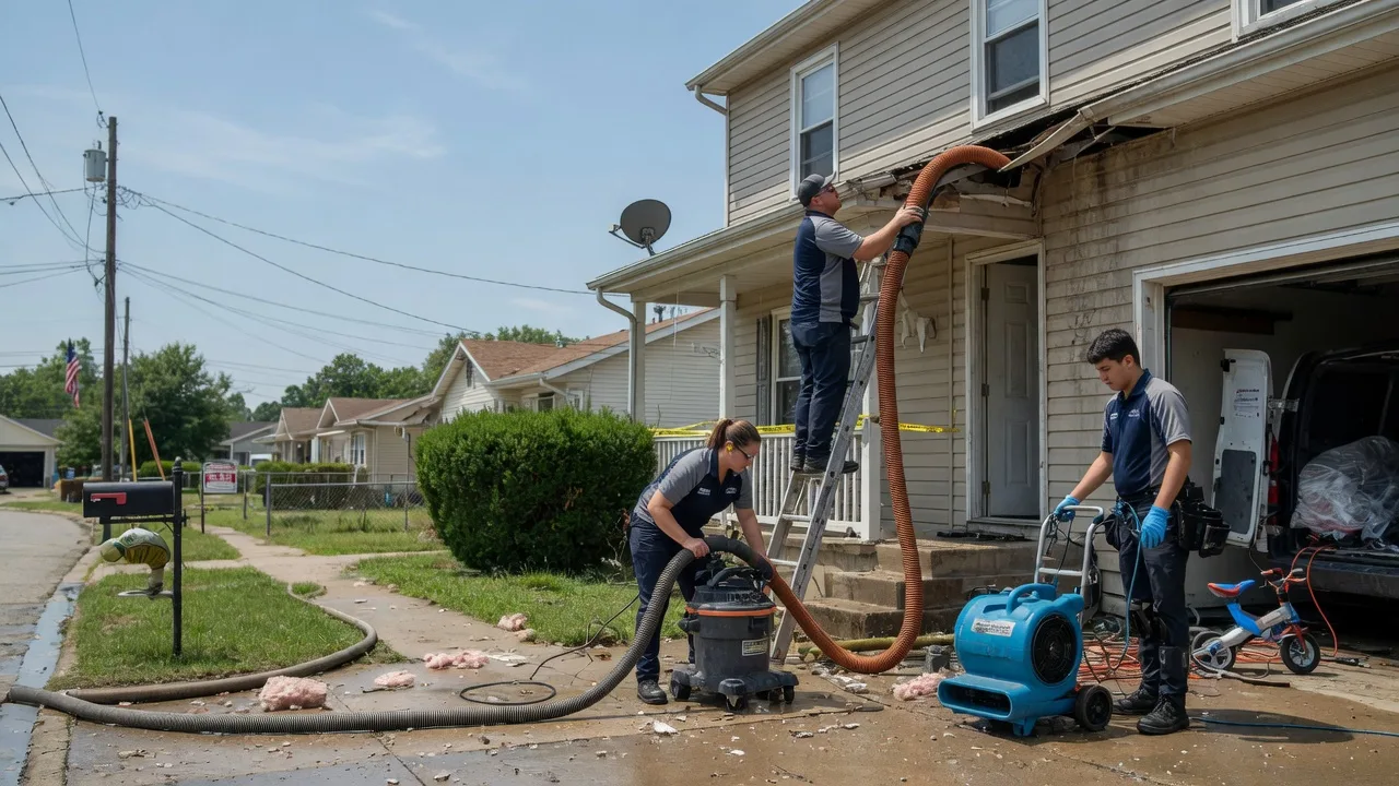 Water Damage Restoration in Conway Springs, KS near me